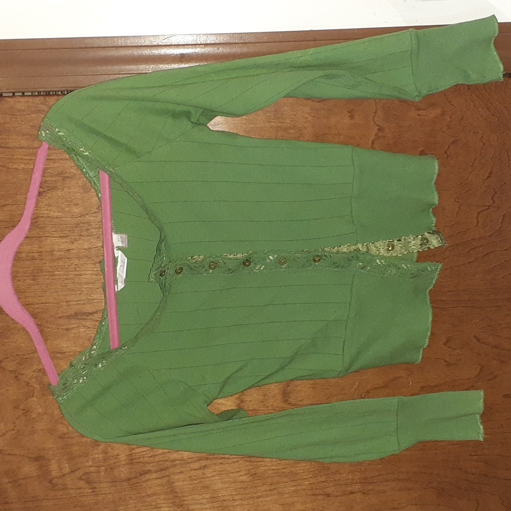 Derek Heart Off The Shoulder Cardigan